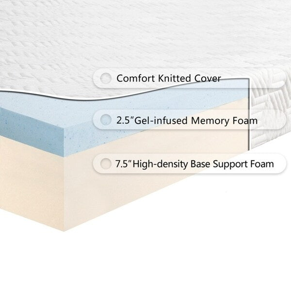 Set di 10 materassi tradizionali rigidi a 2 strati con 2 cuscini