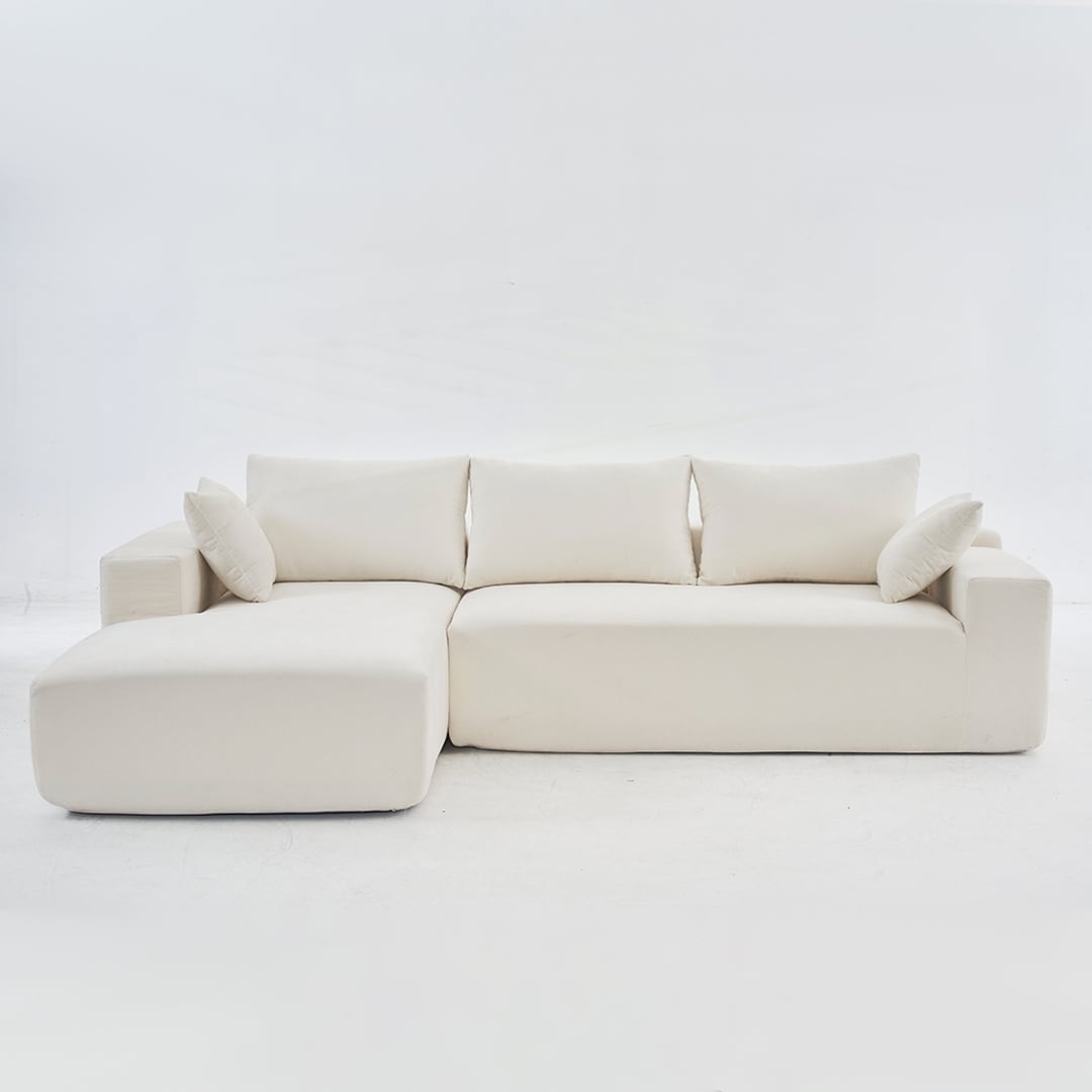 Divano modulare extra profondo 108X68 pollici