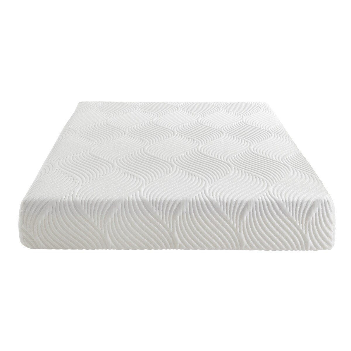 Materasso Queen Size traspirante in memory foam Cool Gel, bianco, materasso in scatola, materasso comfort