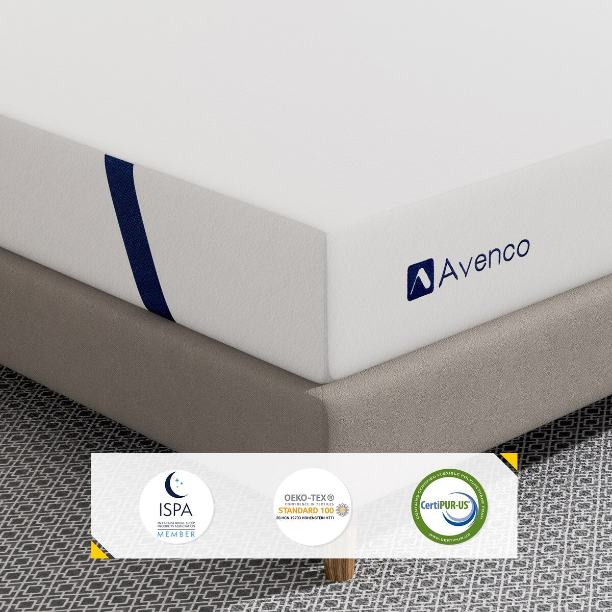 Materasso in memory foam gel medio da 10''