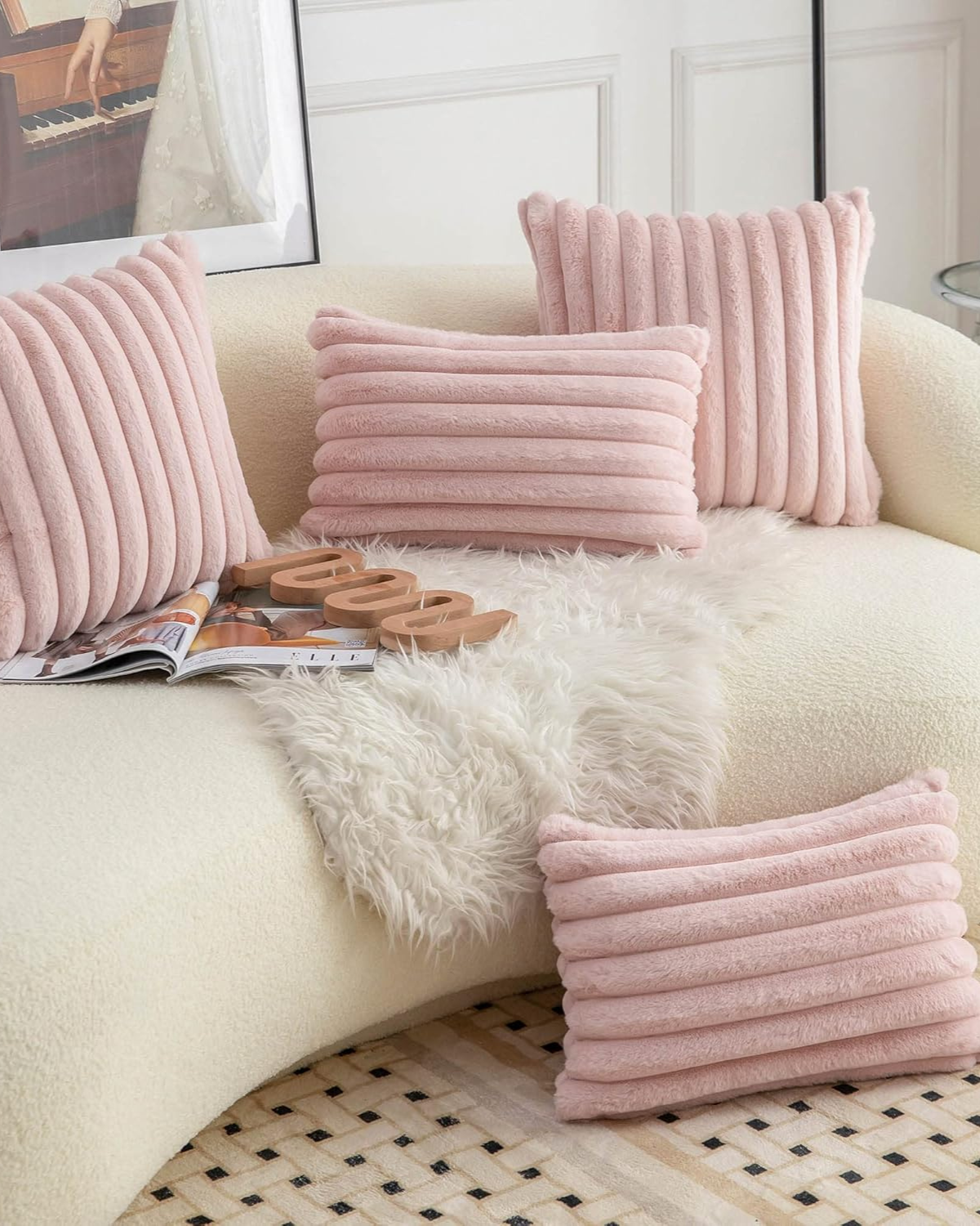 Federa per cuscino Zenara (set da 2)