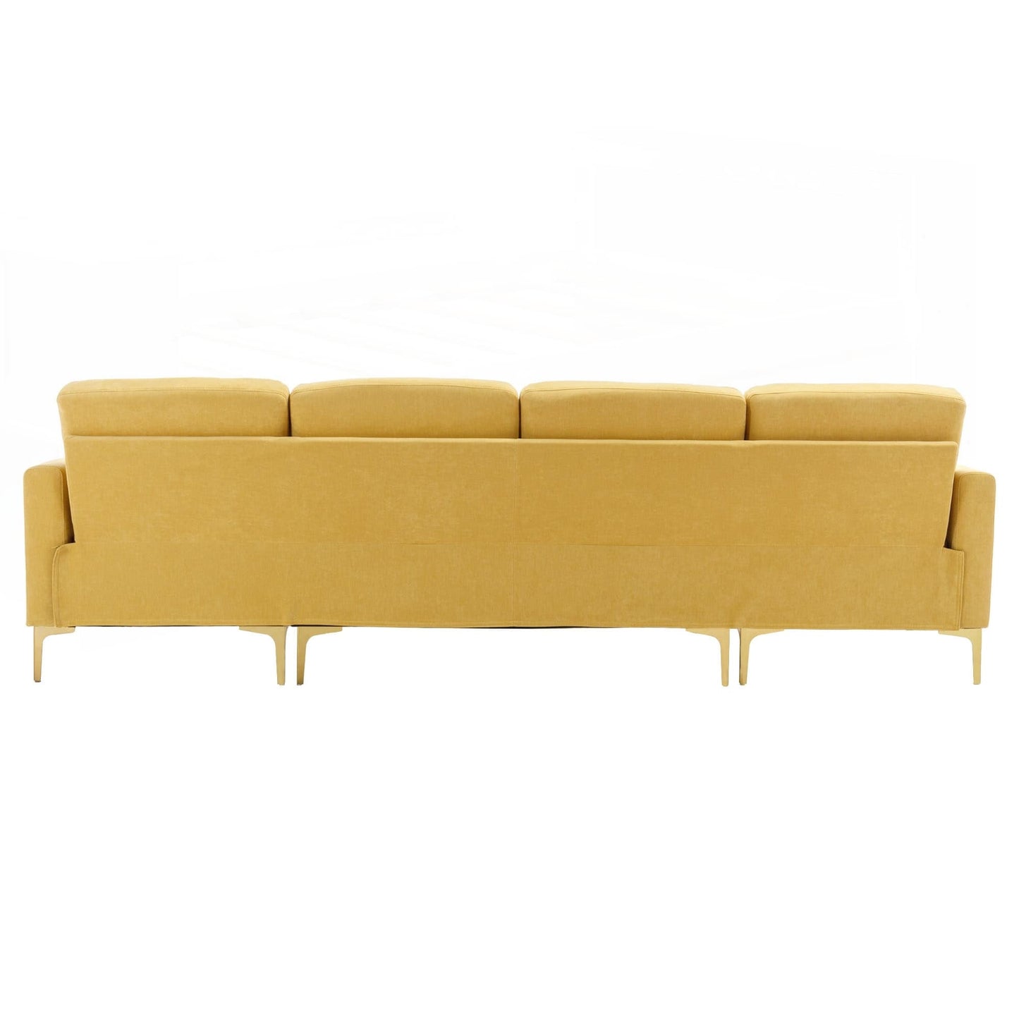 Divano componibile convertibile a L da 110 pollici