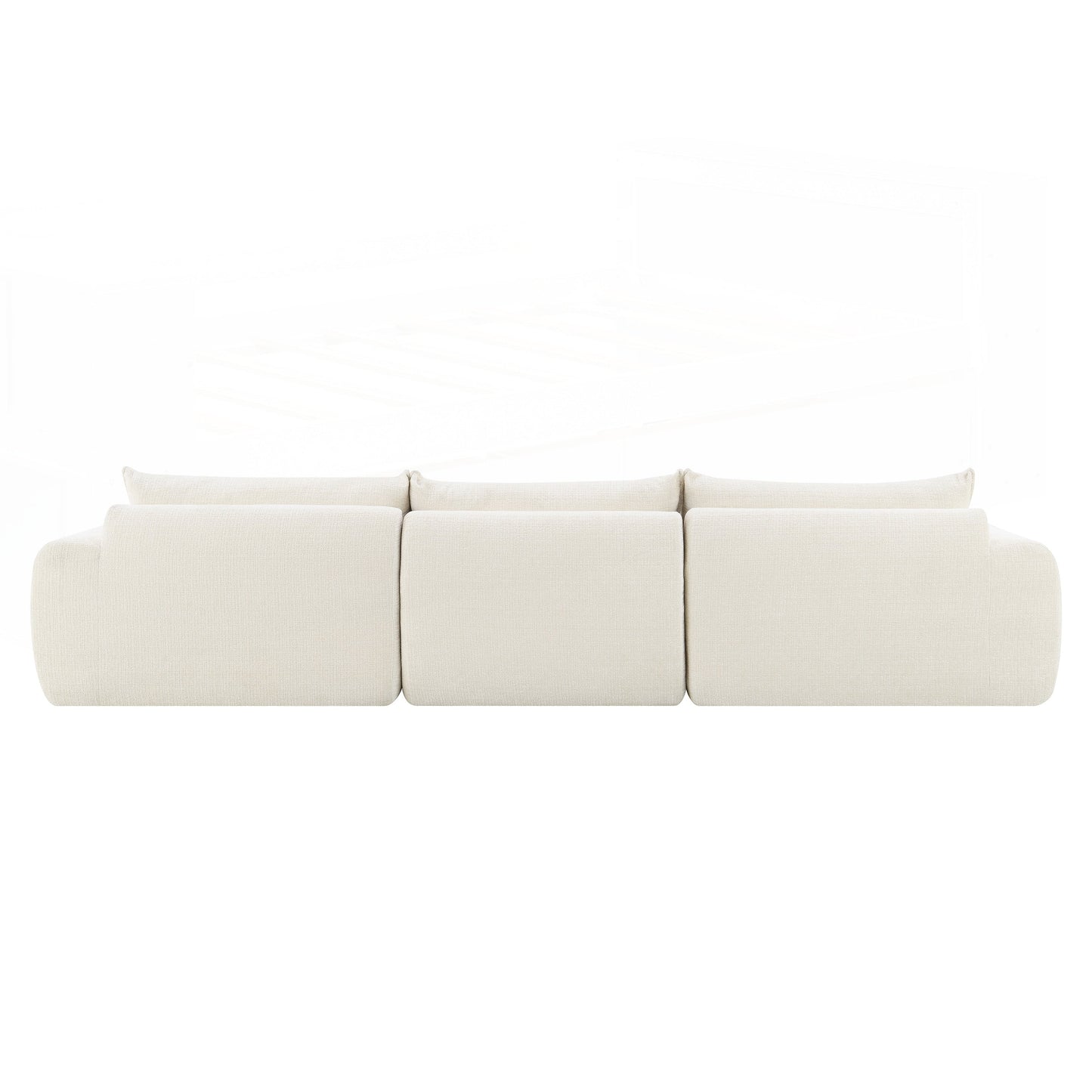 Divano completamente compresso da 116 pollici con schiuma ad alta densità