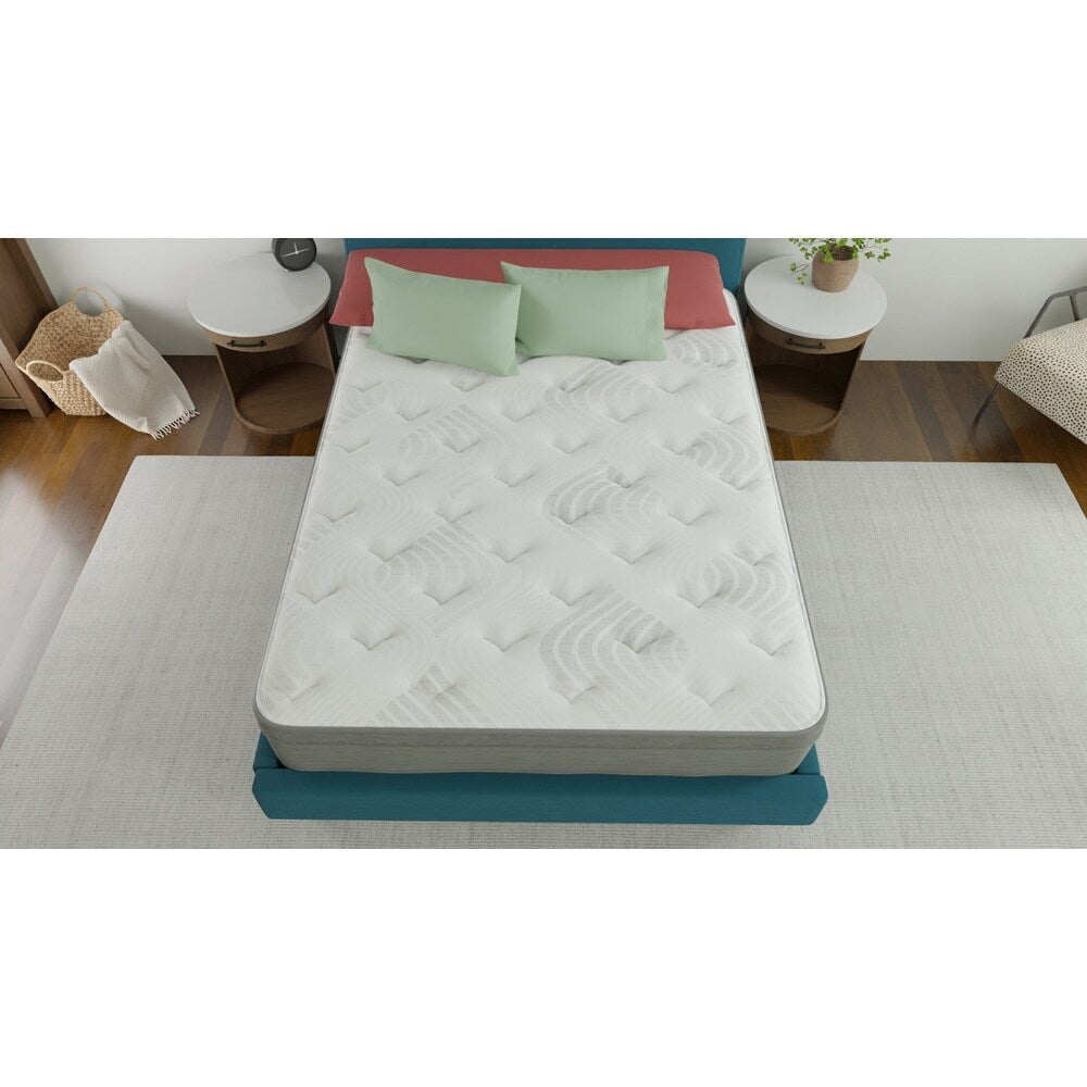 Materasso in schiuma convoluta 12 Hybrid Euro Top Plush