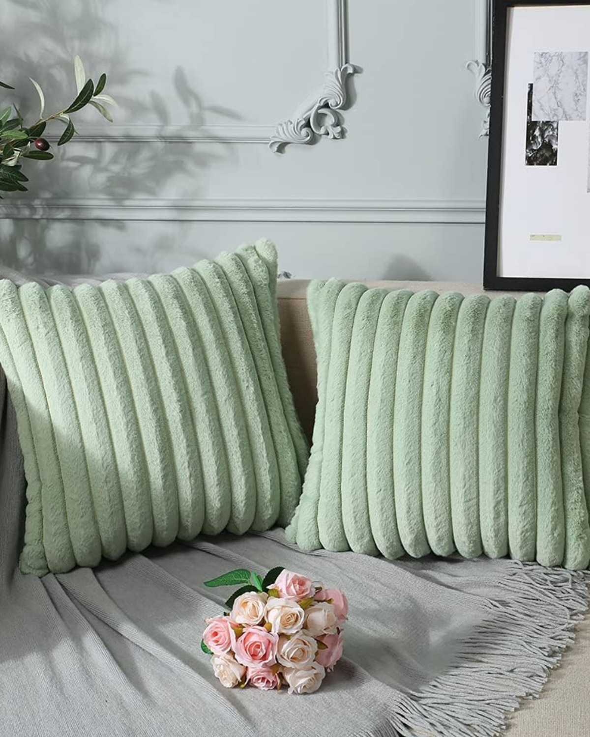 Federa per cuscino Zenara (set da 2)