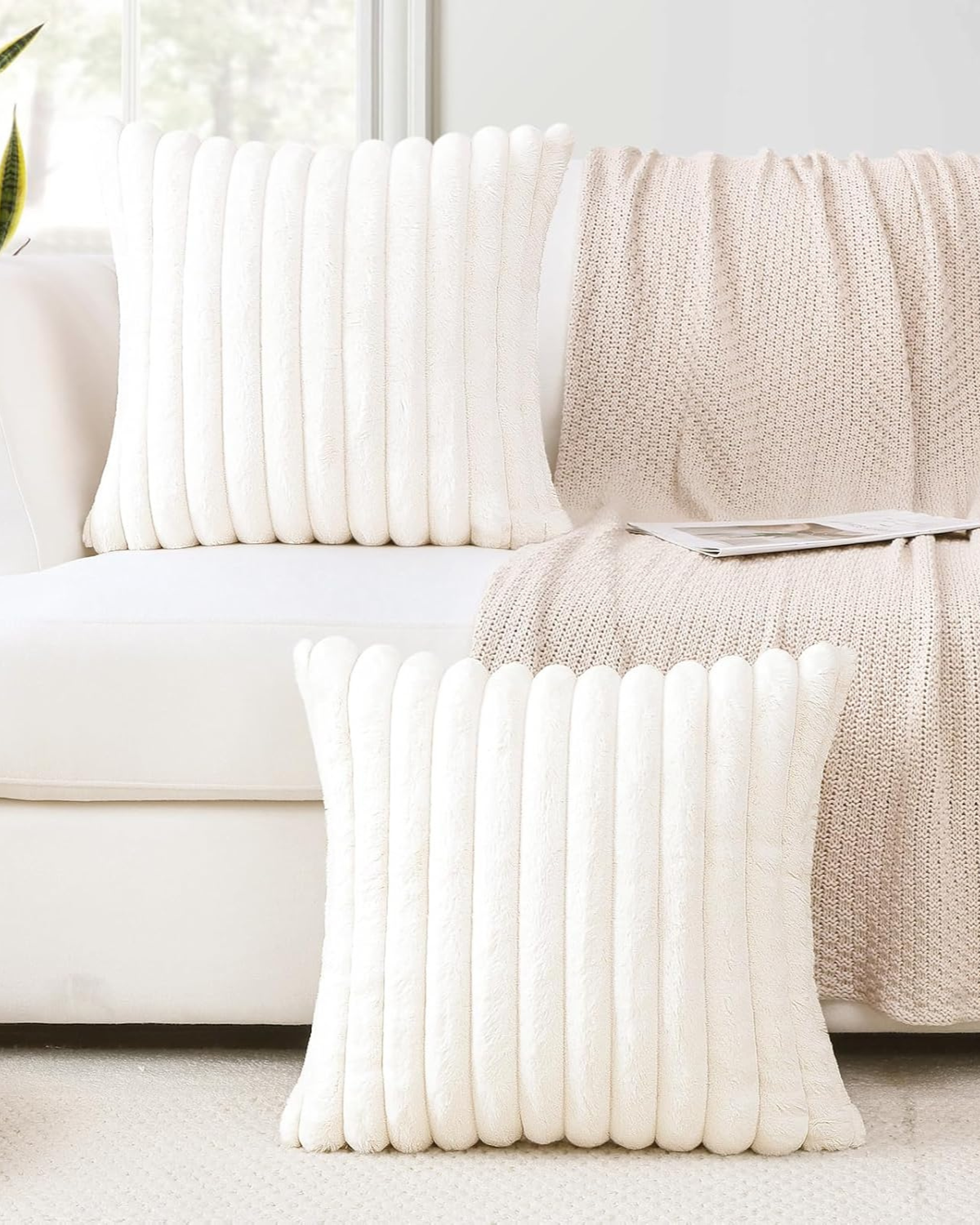 Federa per cuscino Zenara (set da 2)