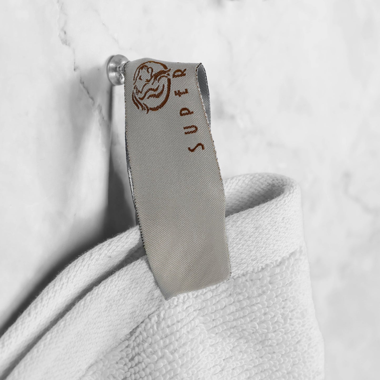 Set di 6 asciugamani in cotone di qualità superiore ad asciugatura rapida e altamente assorbenti