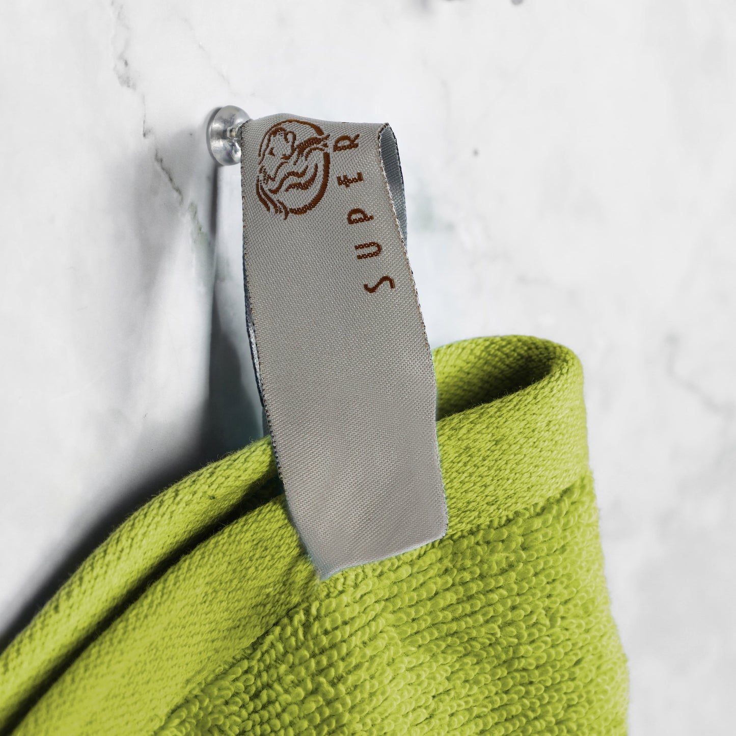 Set di 6 asciugamani in cotone di qualità superiore ad asciugatura rapida e altamente assorbenti