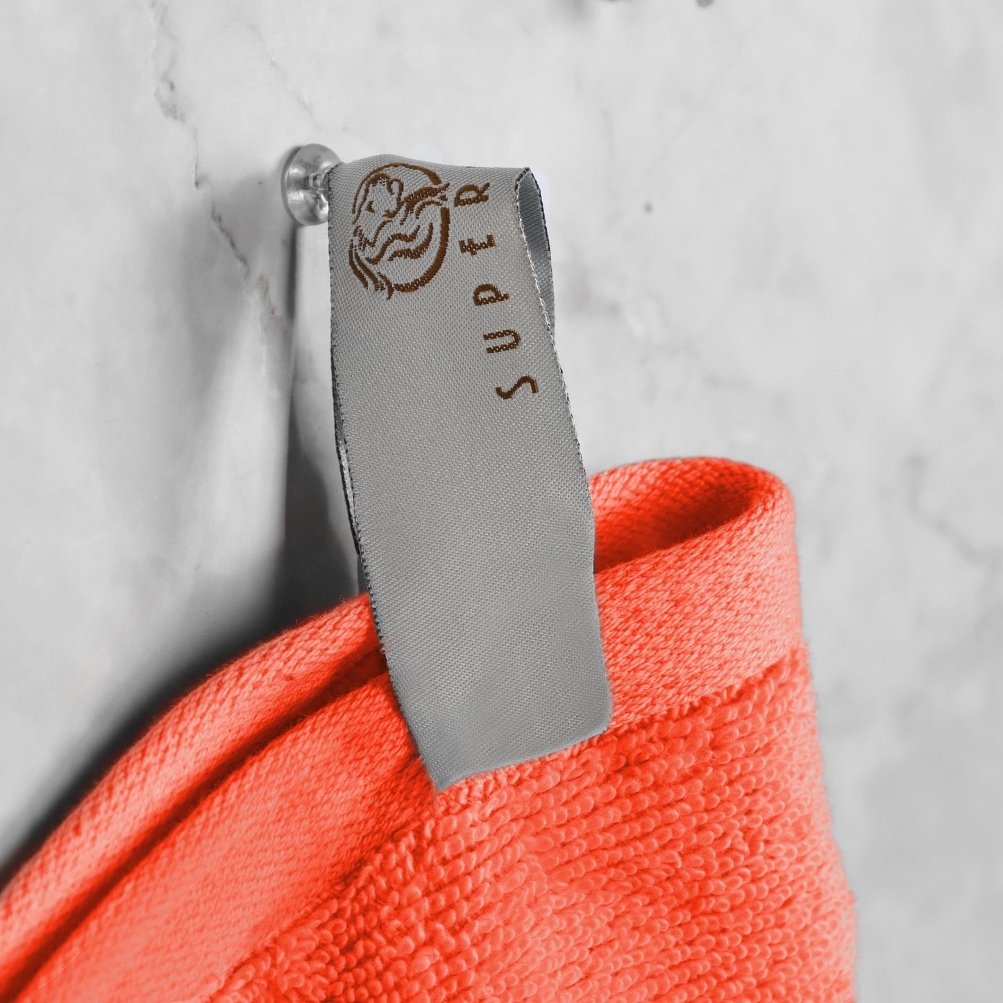 Set di 6 asciugamani in cotone di qualità superiore ad asciugatura rapida e altamente assorbenti