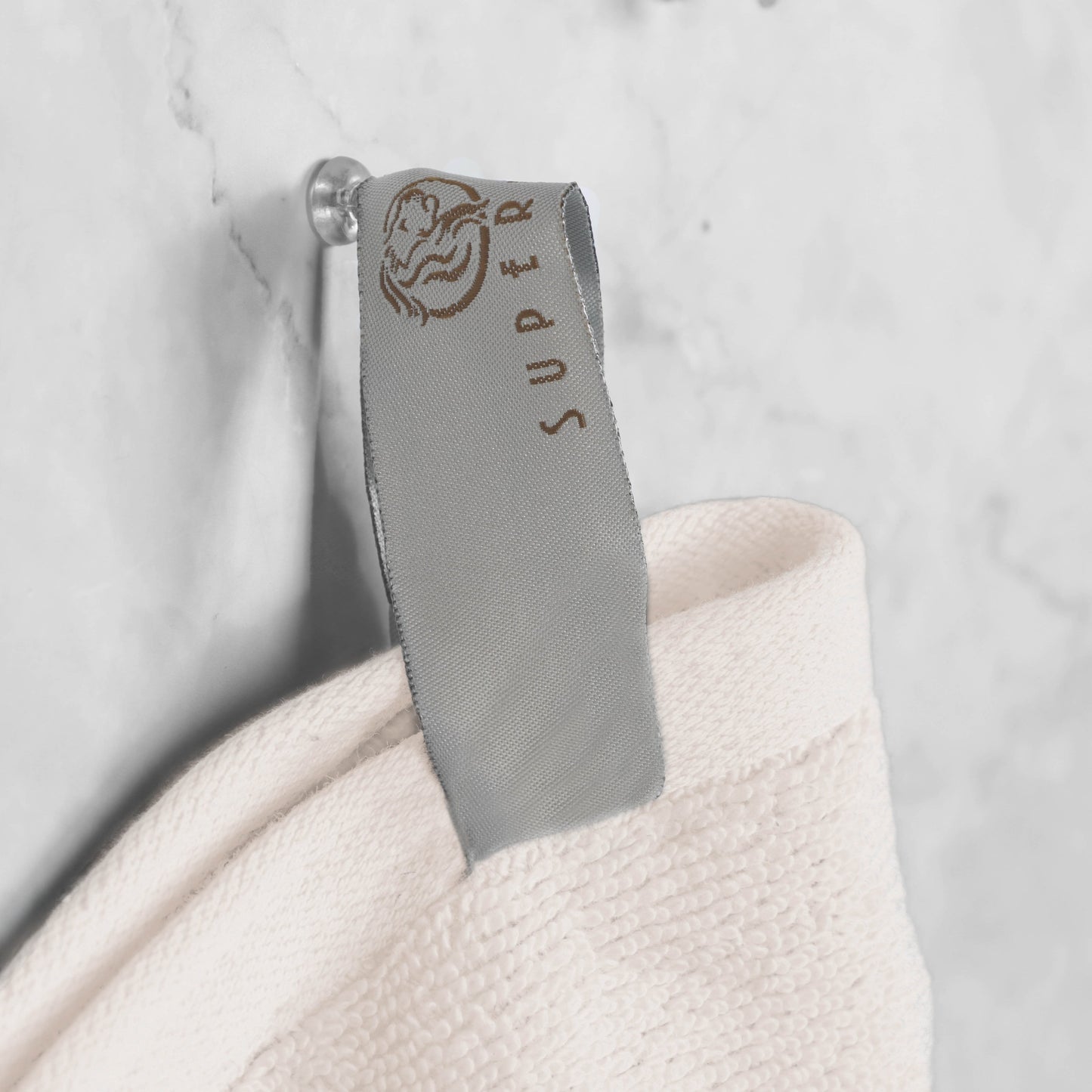 Set di 6 asciugamani in cotone di qualità superiore ad asciugatura rapida e altamente assorbenti