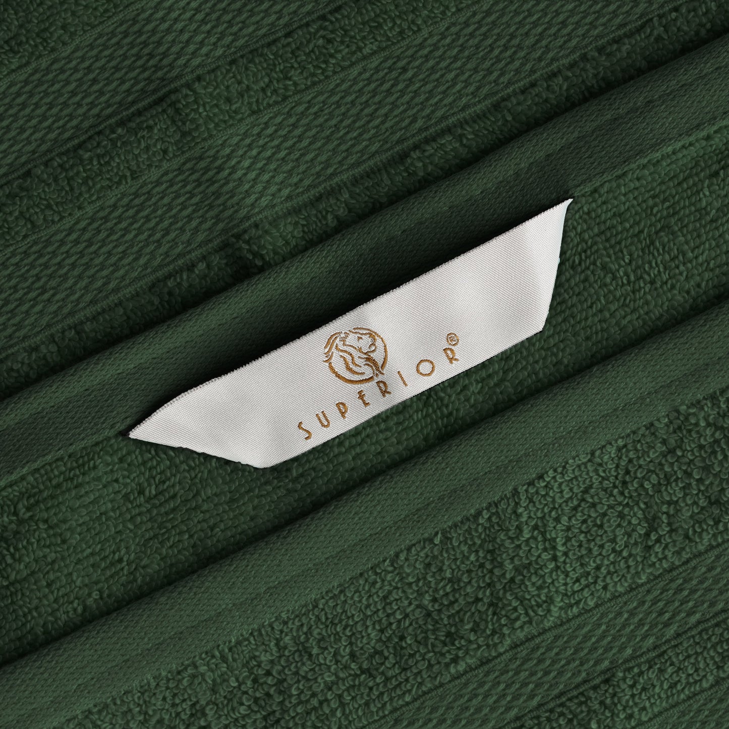 Set di 6 asciugamani in cotone di qualità superiore ad asciugatura rapida e altamente assorbenti