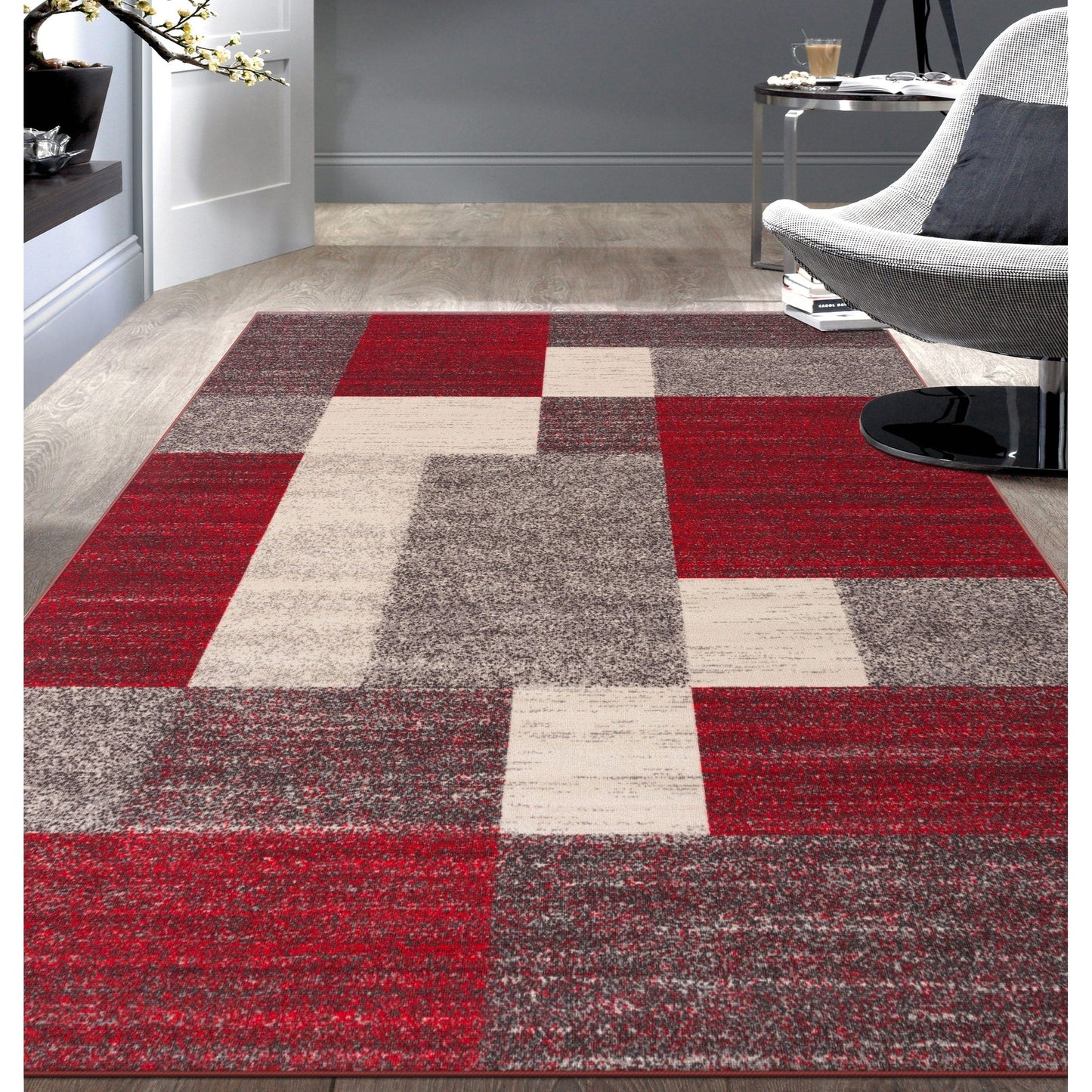 Tappeto antiscivolo World Rug Gallery Modern Boxes Design
