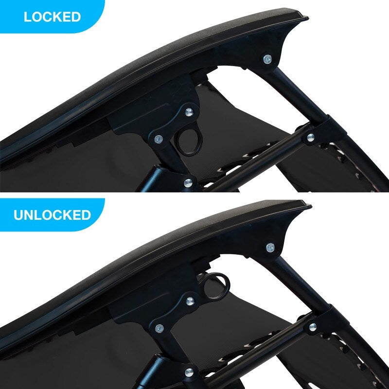 Sedia Sun-Ray Zero Gravity Oversize da 1 pezzo