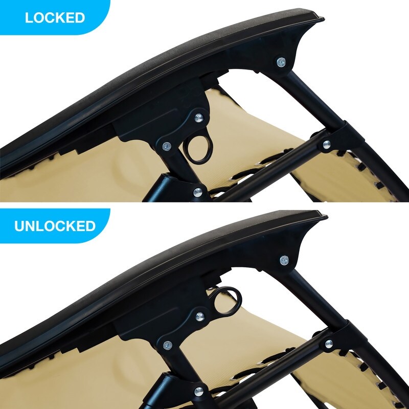 Sedia Sun-Ray Zero Gravity Oversize da 1 pezzo