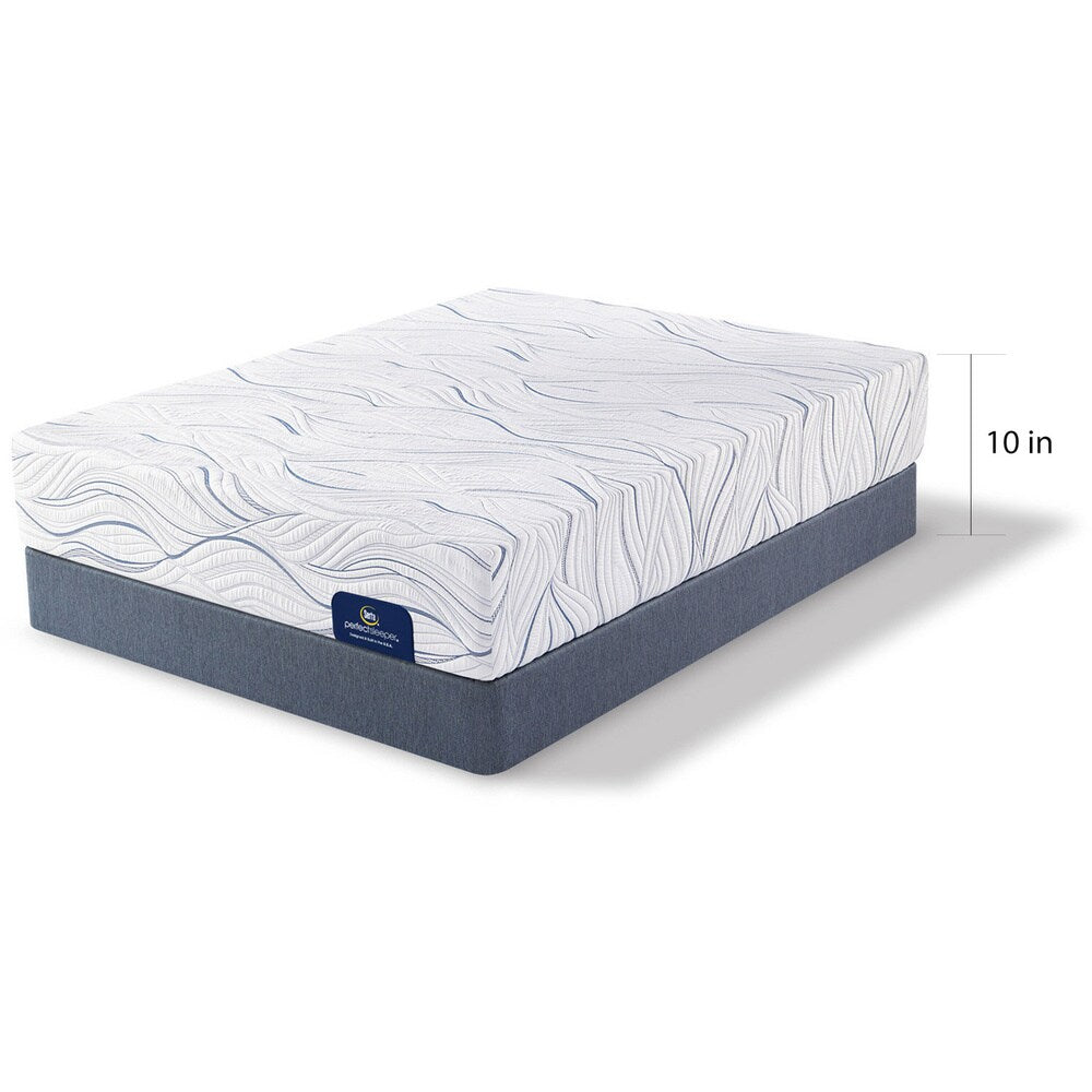 Set di materassi in memory foam gel Serta Perfect Sleeper Cedarcrest da 10 pollici Queen-size