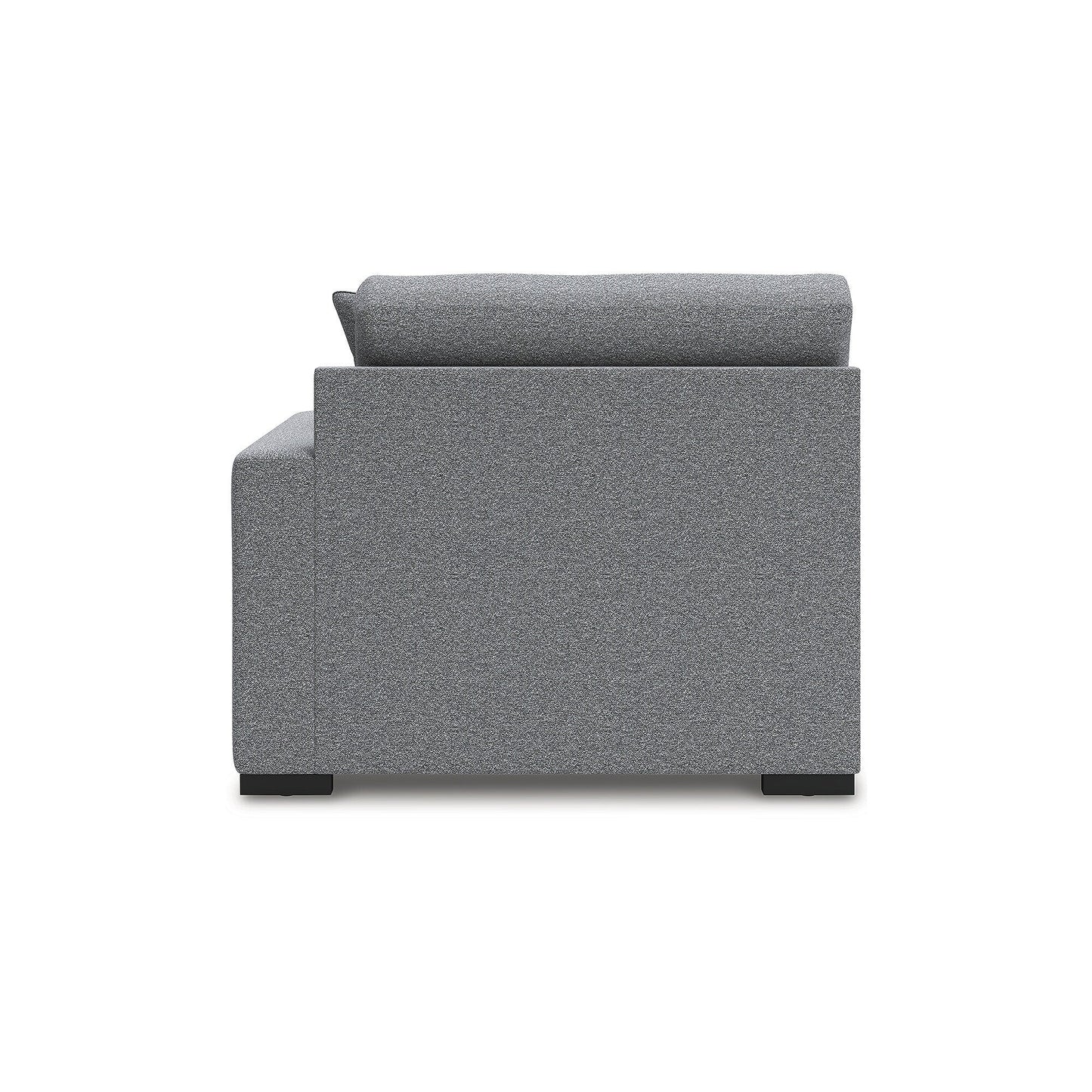 Divano componibile Signature Design by Ashley Bealton grigio a 3 pezzi - 140 L x 44 P x 41 A