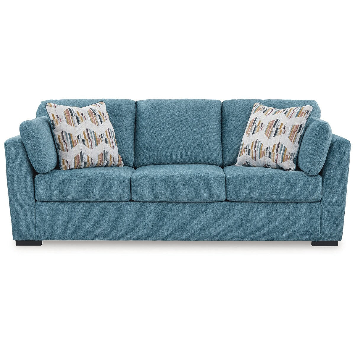 Divano letto matrimoniale Signature Design by Ashley Keerwick color verde acqua - 94 L x 41 P x 39 A