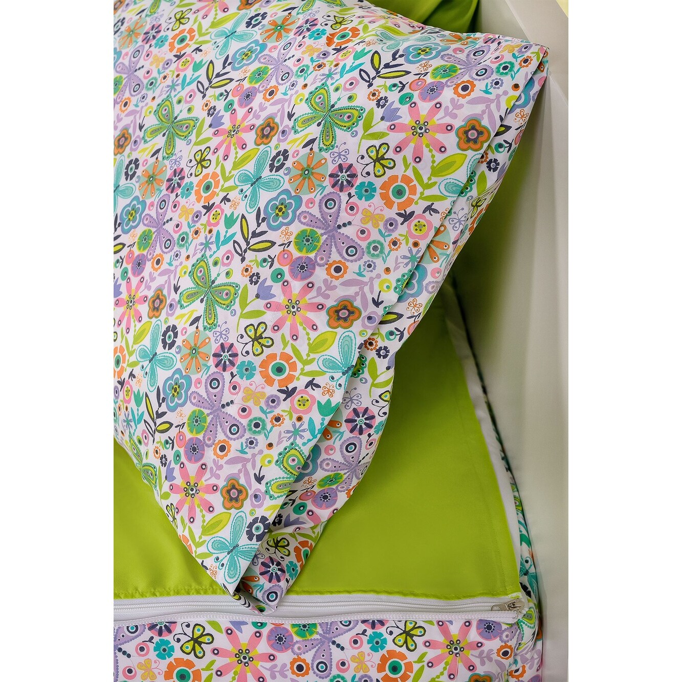 Set di biancheria da letto Siscovers Quiet Garden Bunkie Deluxe con cerniera