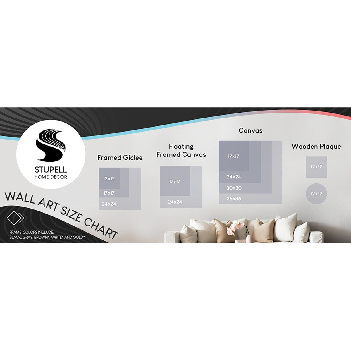 Stupell - Citazione ispiratrice sulla vita musicale, composizione botanica mista, decorazione da parete in legno, design di Lettered and Lined - Bianco