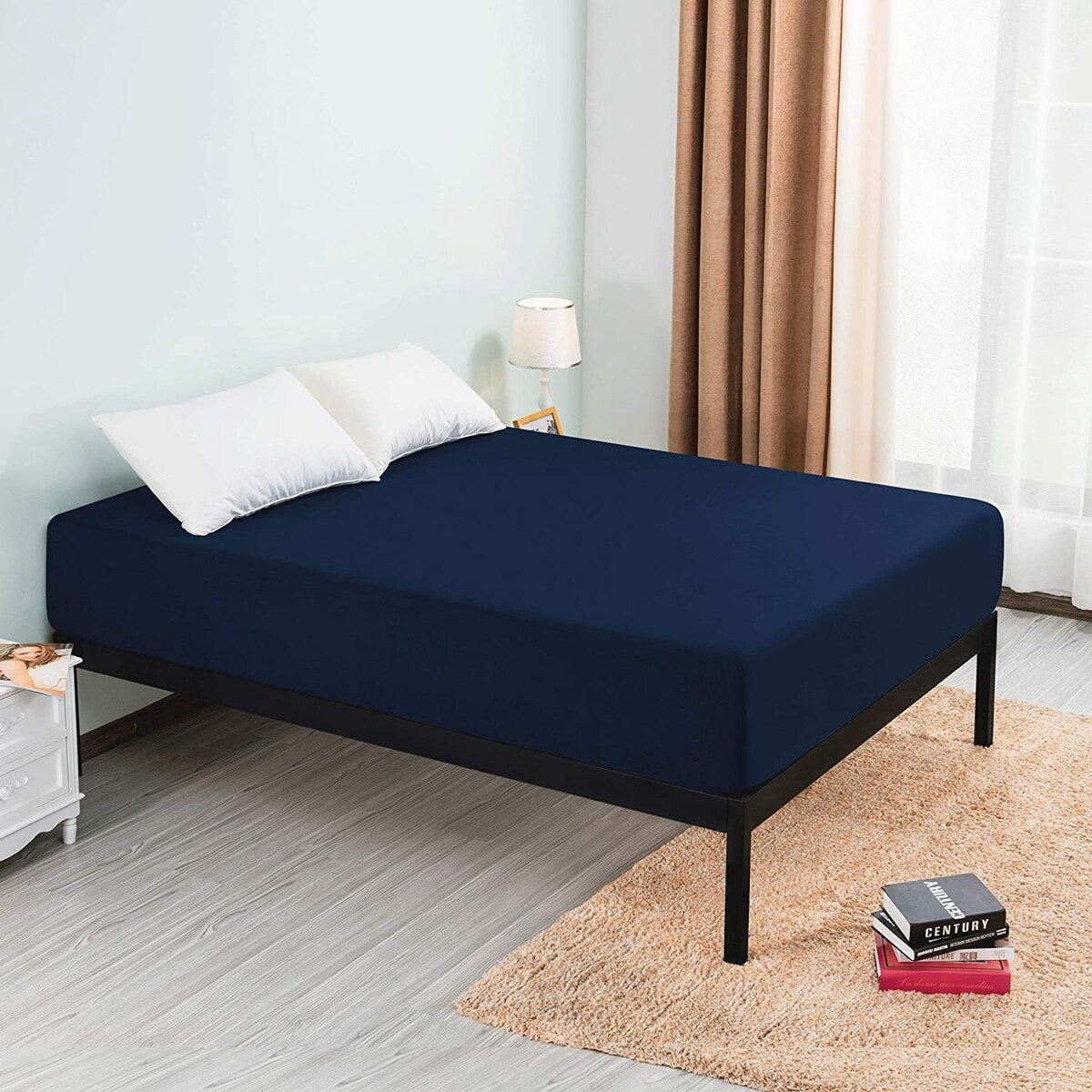 Lenzuolo con angoli con tasca profonda Subrtex Premium Microfibra da 15 pollici