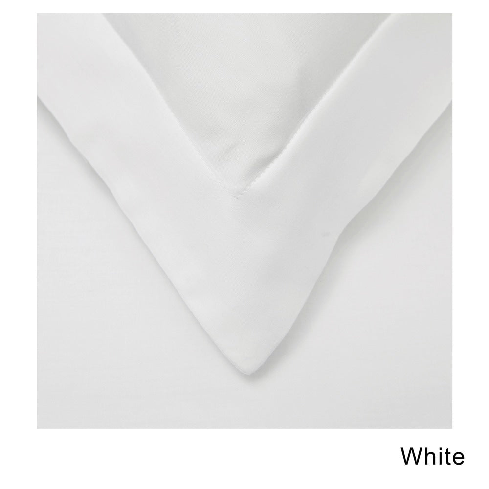 Set copripiumino in raso di cotone pettinato di qualità superiore a 400 fili