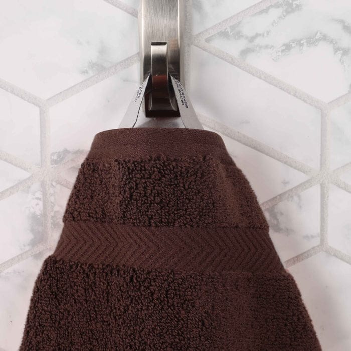 Asciugamano da bagno in cotone assorbente Zero Twist di qualità superiore (set da 2)