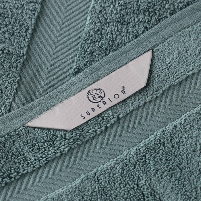 Asciugamano da bagno in cotone assorbente Zero Twist di qualità superiore (set da 2)