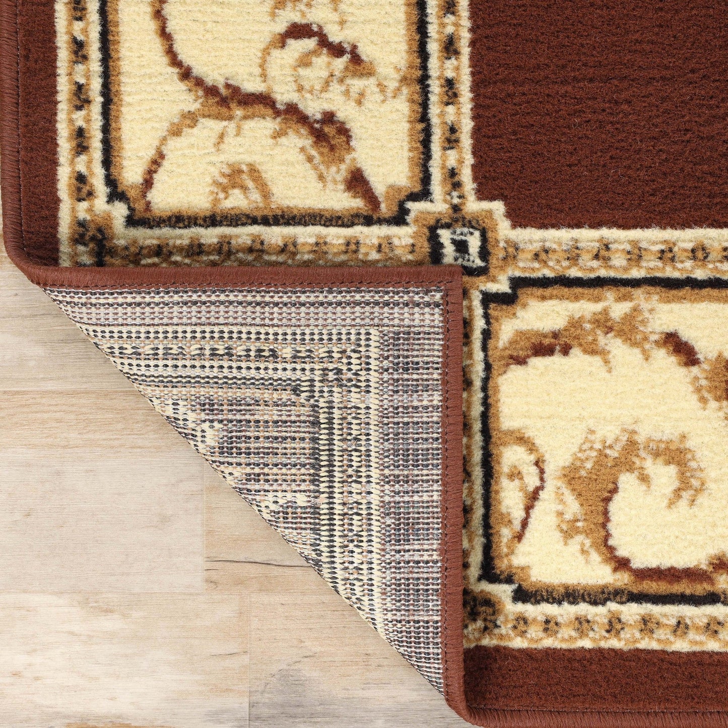 Tappeto da interno di grandi dimensioni con decorazioni tradizionali di qualità superiore