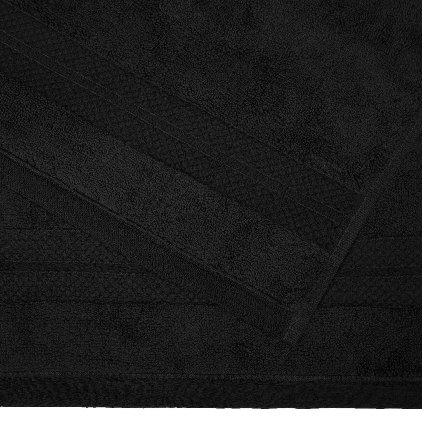 Set di 6 asciugamani in cotone turco di alta qualità, in morbida spugna e pesantezza