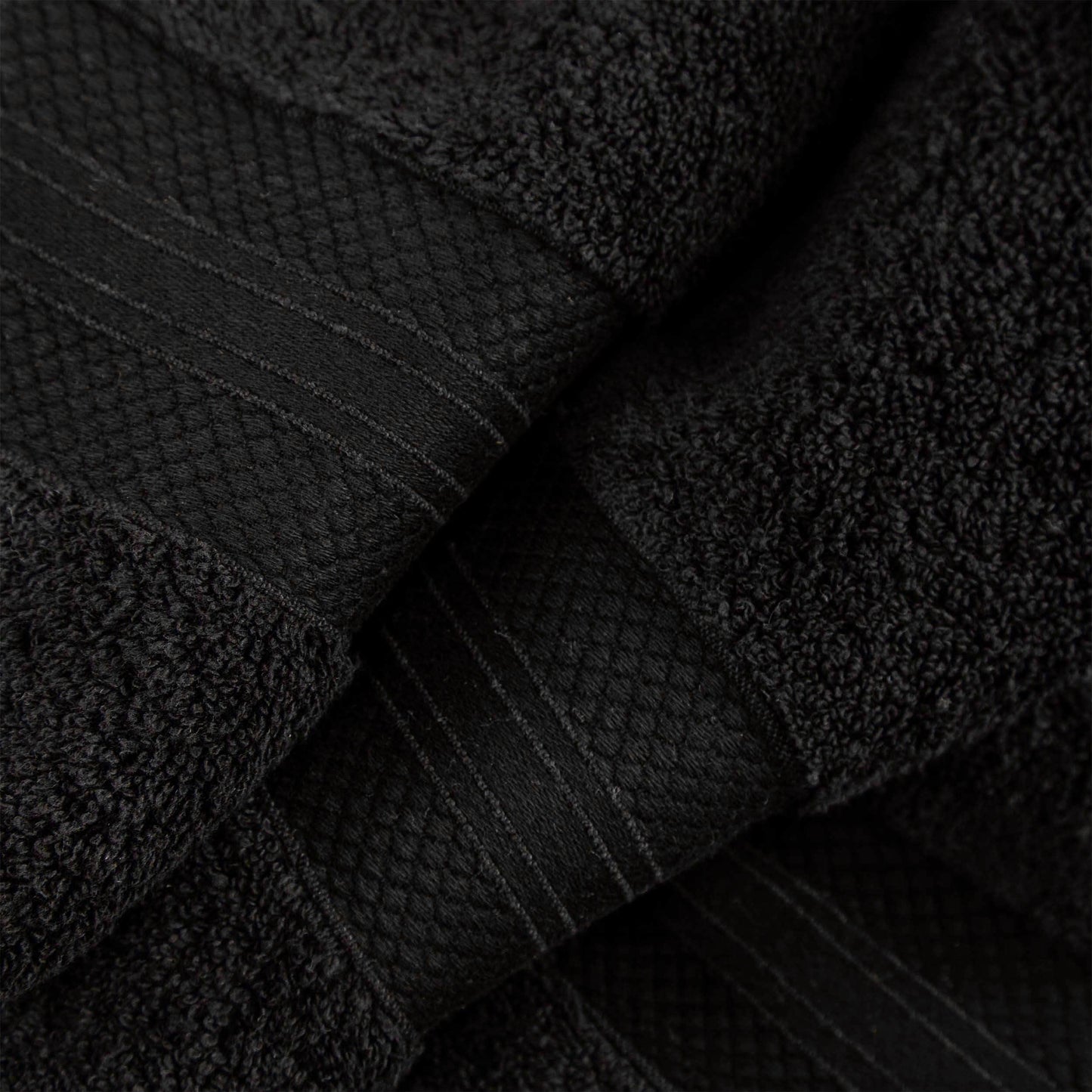 Set di 6 asciugamani in cotone turco di alta qualità, in morbida spugna e pesantezza