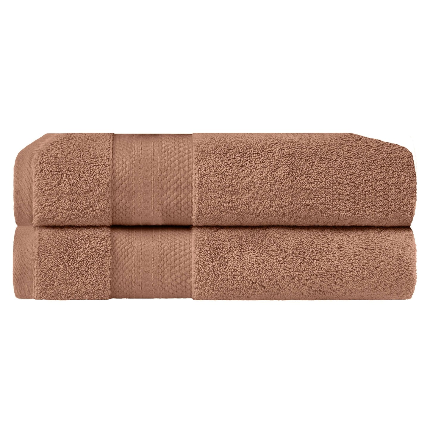 Set di 2 teli da bagno pesanti in cotone turco di qualità superiore