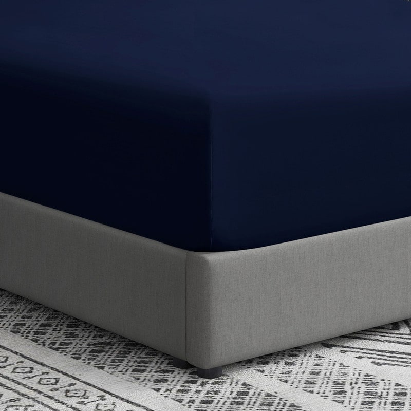 Lenzuolo con angoli singolo Swift Home in microfibra spazzolata doppia da 18-21 pollici con tasca extra profonda