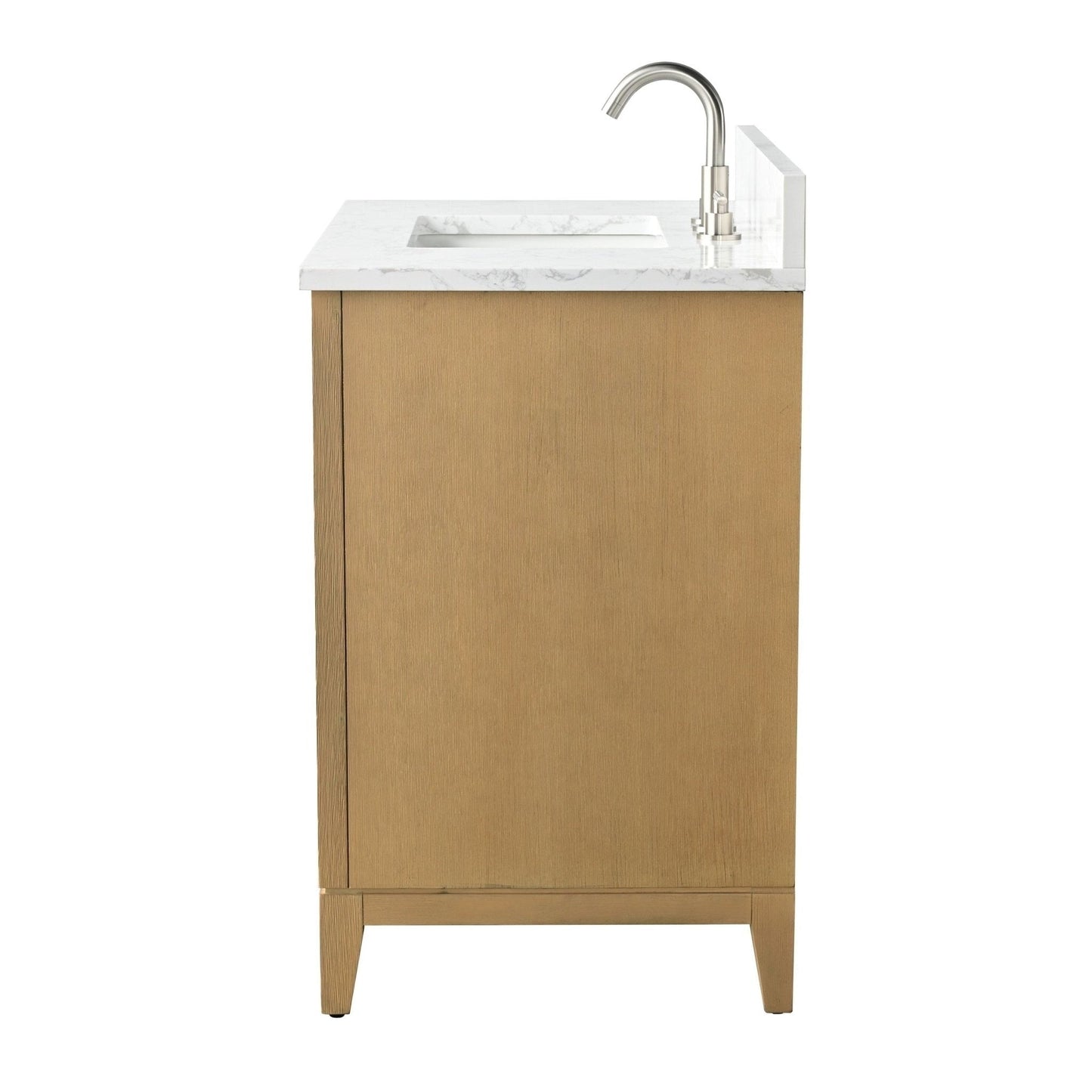 Mobile bagno Vanity Art con lavabo in ceramica e piano in marmo ingegnerizzato