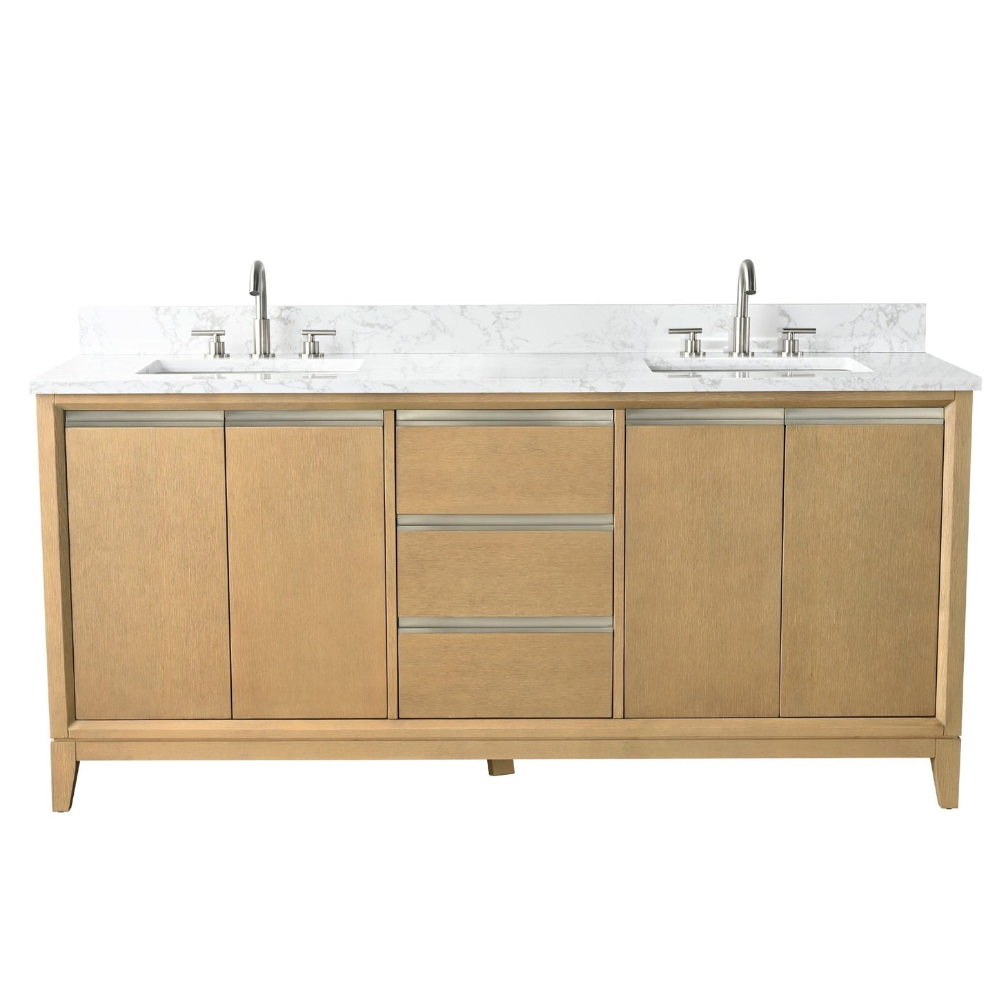 Mobile bagno Vanity Art con lavabo in ceramica e piano in marmo ingegnerizzato