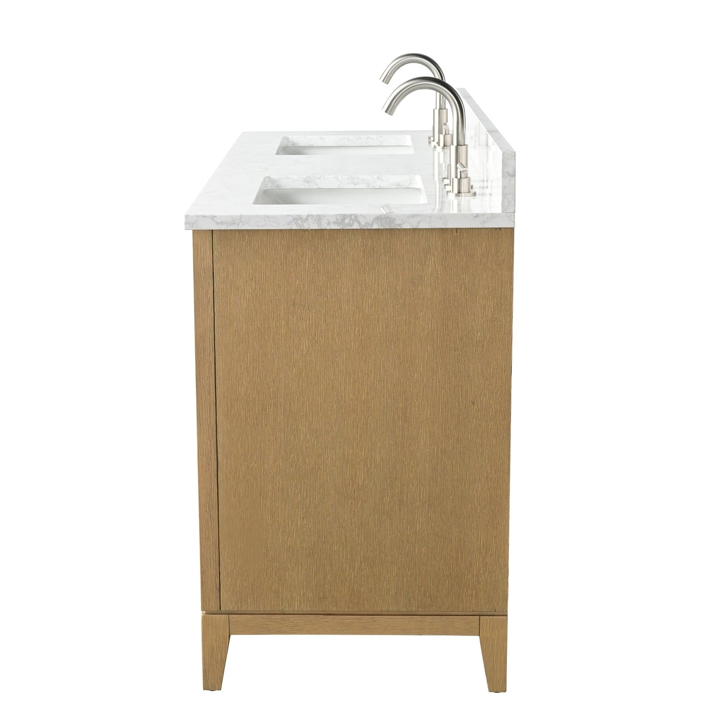 Mobile bagno Vanity Art con lavabo in ceramica e piano in marmo ingegnerizzato