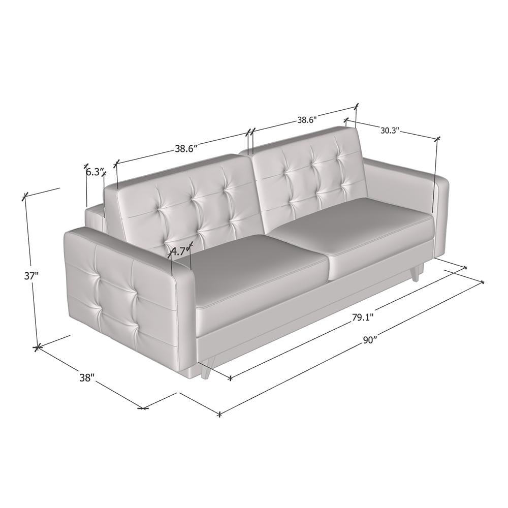 Divano letto futon Vegas Queen