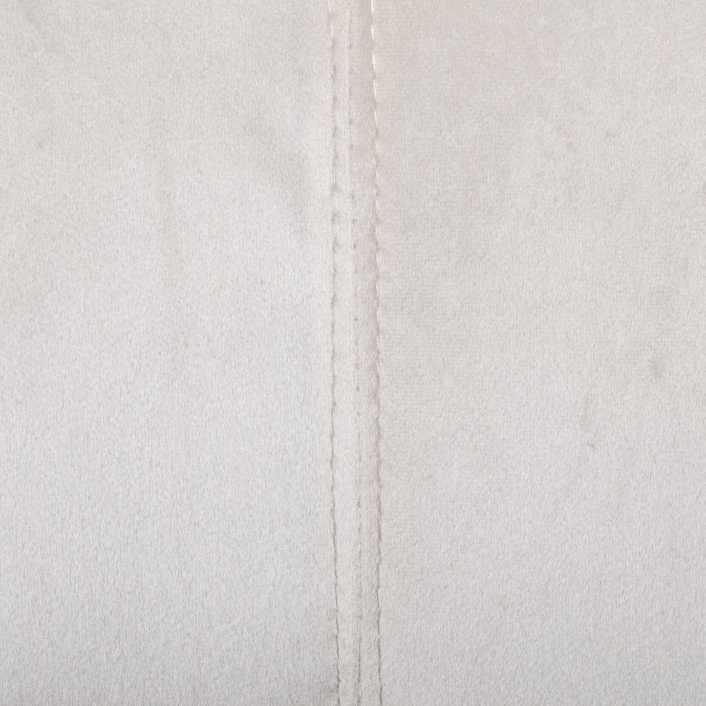 Divano a 3 posti in velluto con cuciture a canale e gambe in metallo