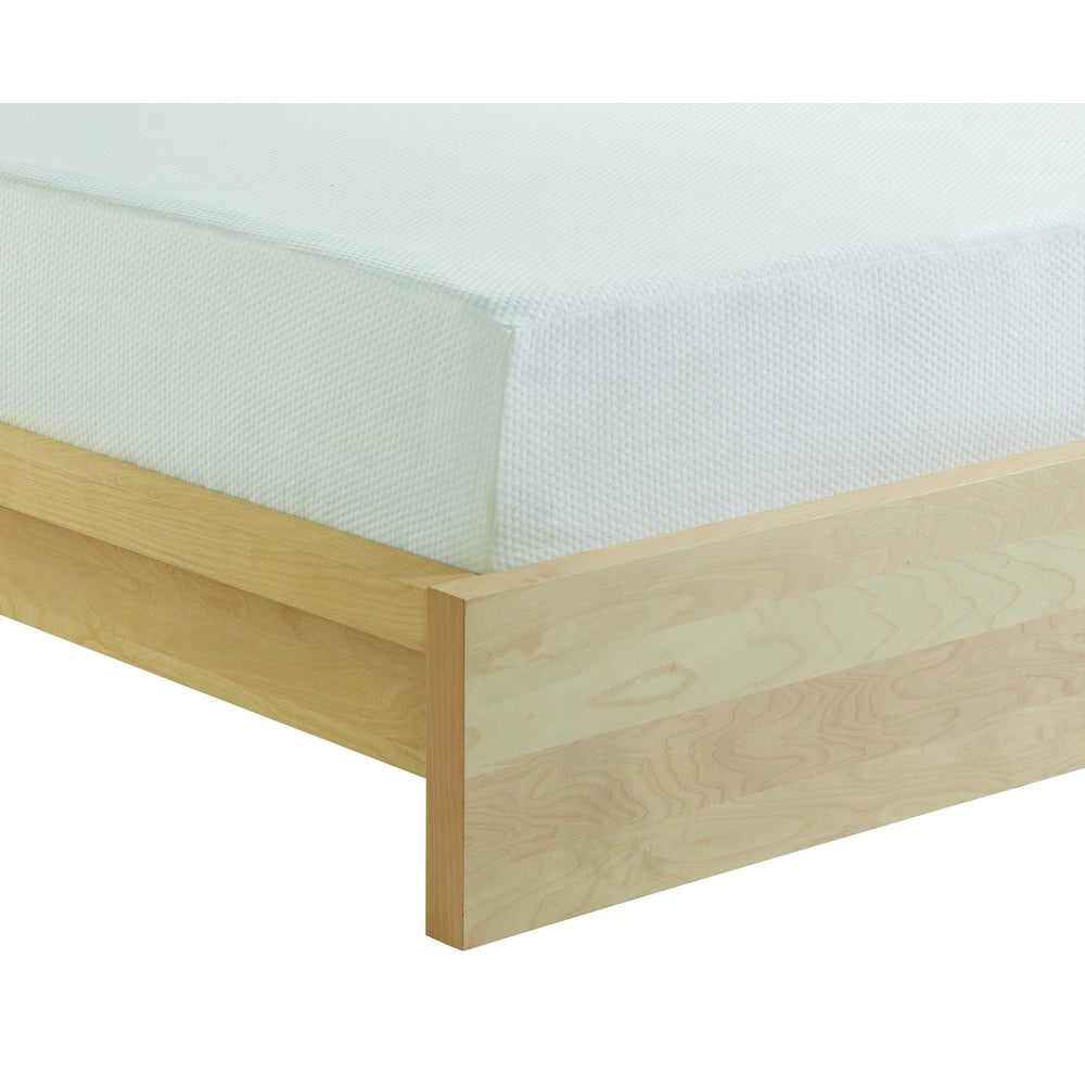 WHITE by Sarah Peyton - Materasso e cuscino in memory foam king-size con supporto tradizionale in peluche da 10 pollici