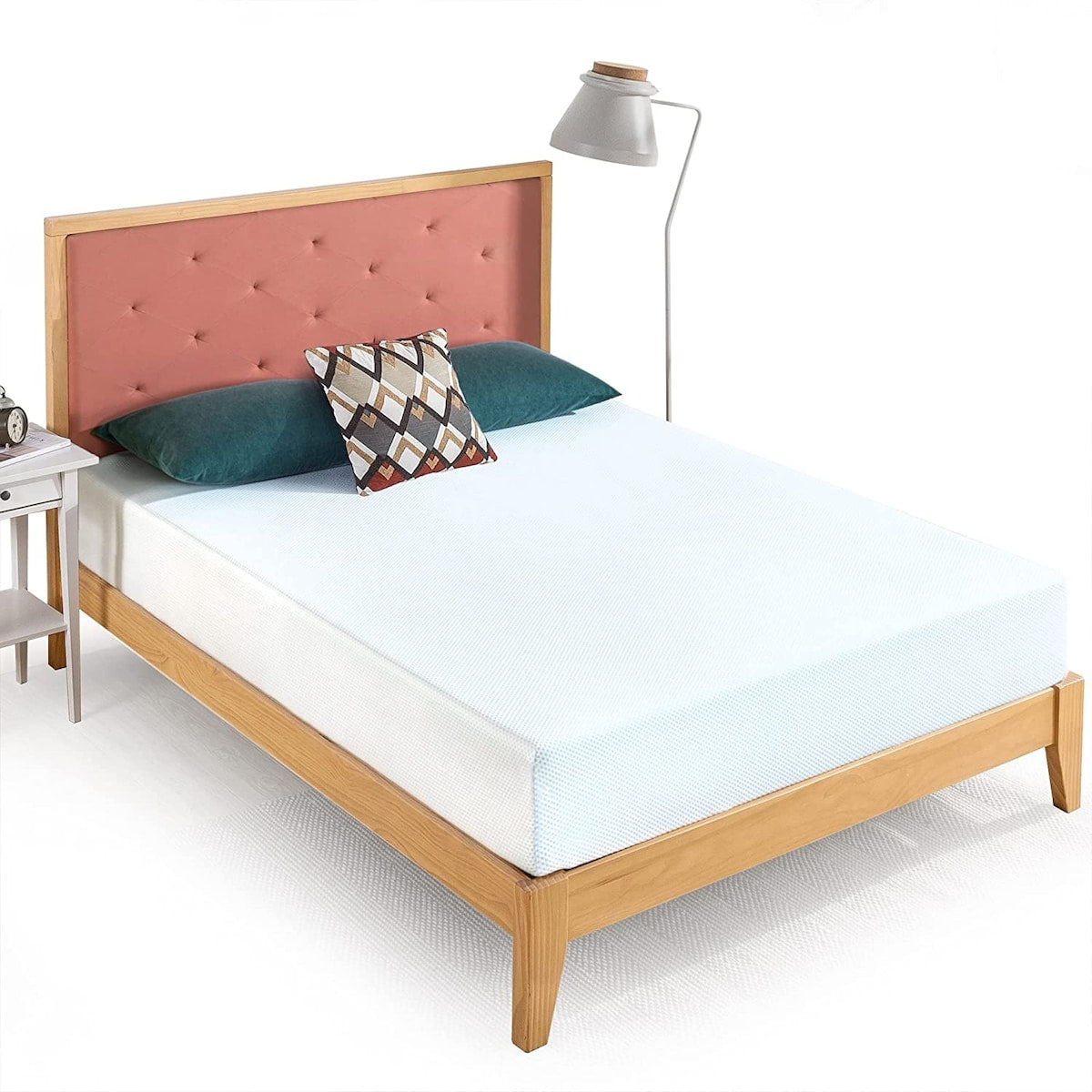 Materasso in memory foam con gel rinfrescante al tè verde ZINUS da 10 pollici, schiuma di gel rinfrescante, allevia la pressione, certificato CertiPUR-US