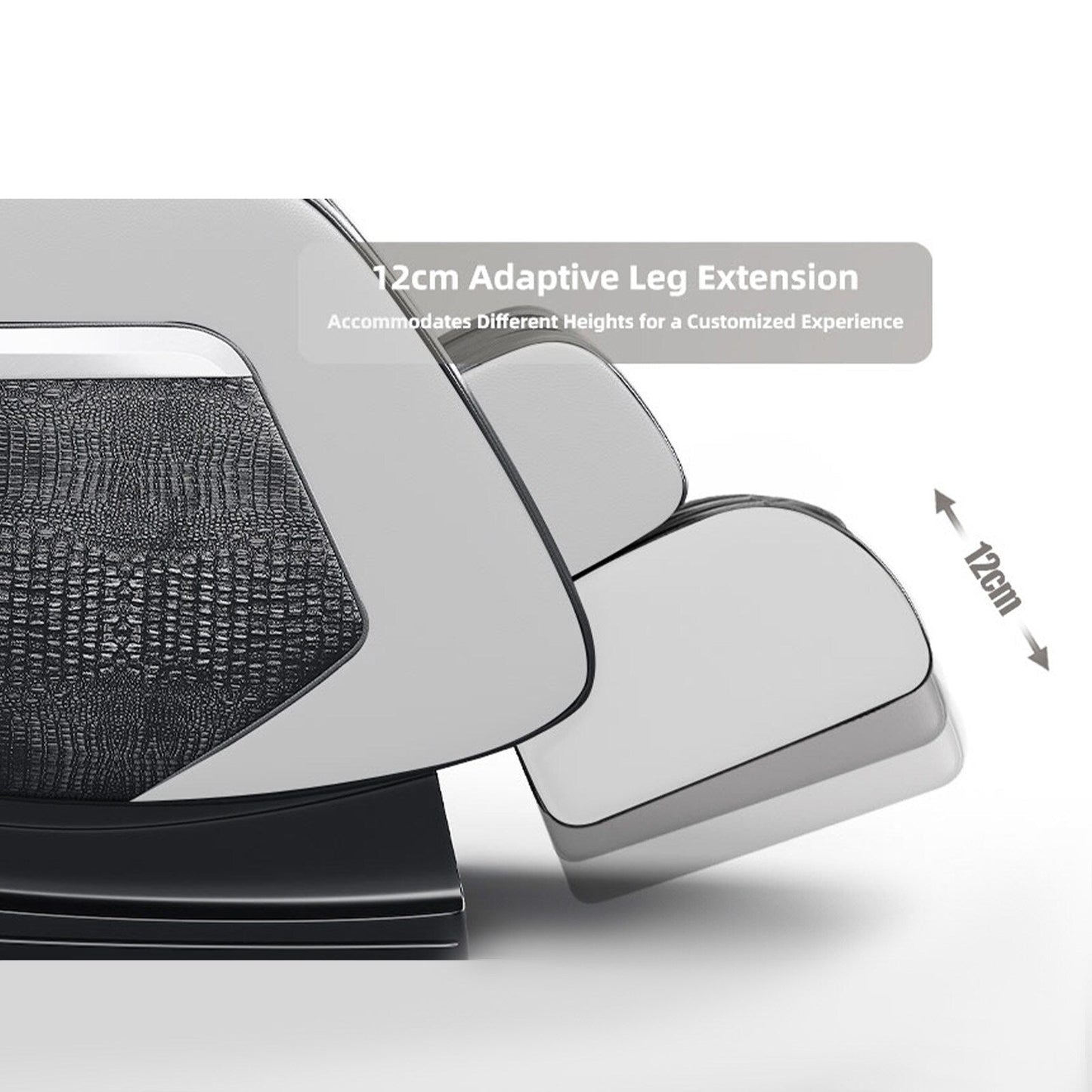 Poltrona reclinabile massaggiante Zero-Gravity con audio Bluetooth