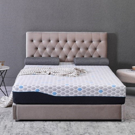 Materasso in memory foam king size da 10 pollici, materasso in una scatola, memory foam in gel con carbone di bambù infuso