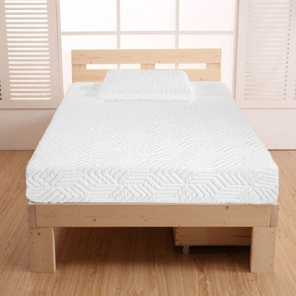 Set di 10 materassi tradizionali rigidi a 2 strati con 2 cuscini