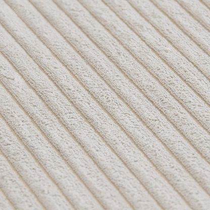 Divano a due posti in velluto a coste da 102'', grande divano modulare a nuvola