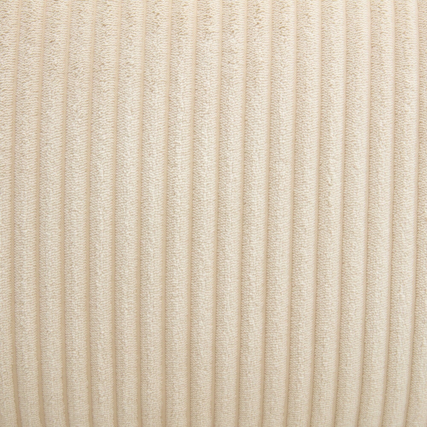 Divano a 3 posti imbottito in velluto a coste 105 con cuscini posteriori rimovibili e 5 cuscini per soggiorno