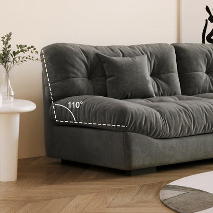 Divano a due posti Minimalism Cloud da 105'' con due cuscini