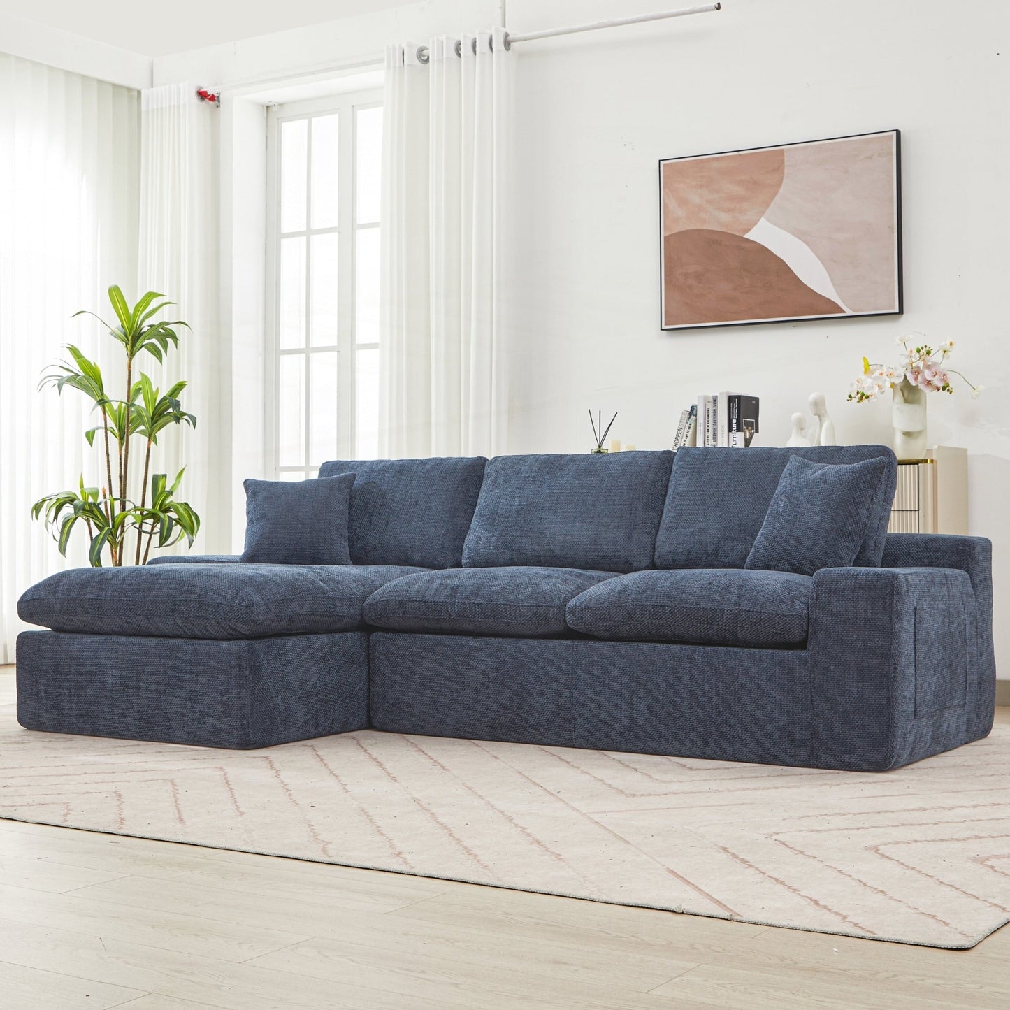 Divano componibile Cloud da 107,9 pollici