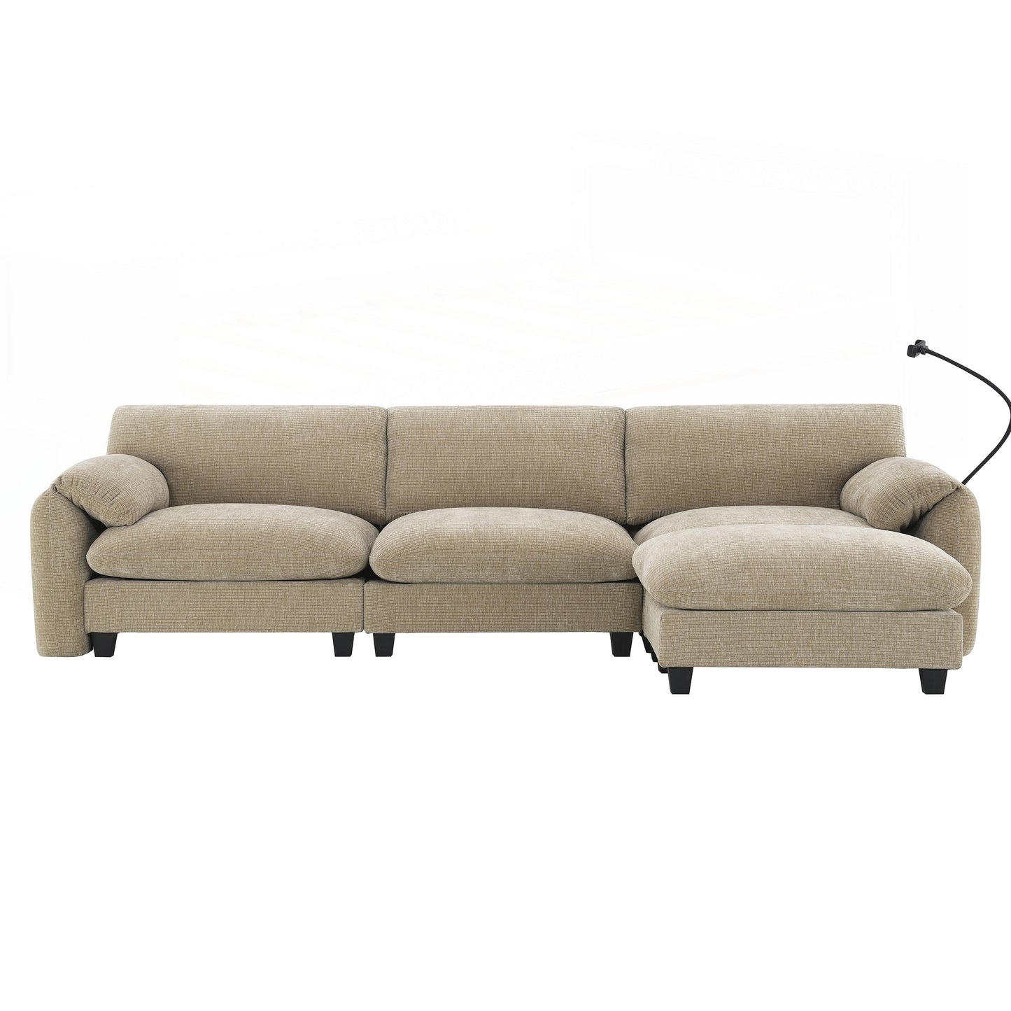 Divano componibile modulare da 108 pollici