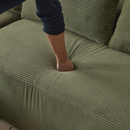 Divano modulare extra profondo 108X68 ​​pollici