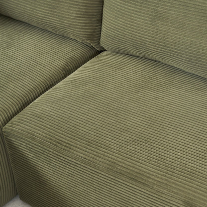 Divano modulare extra profondo 108X68 ​​pollici