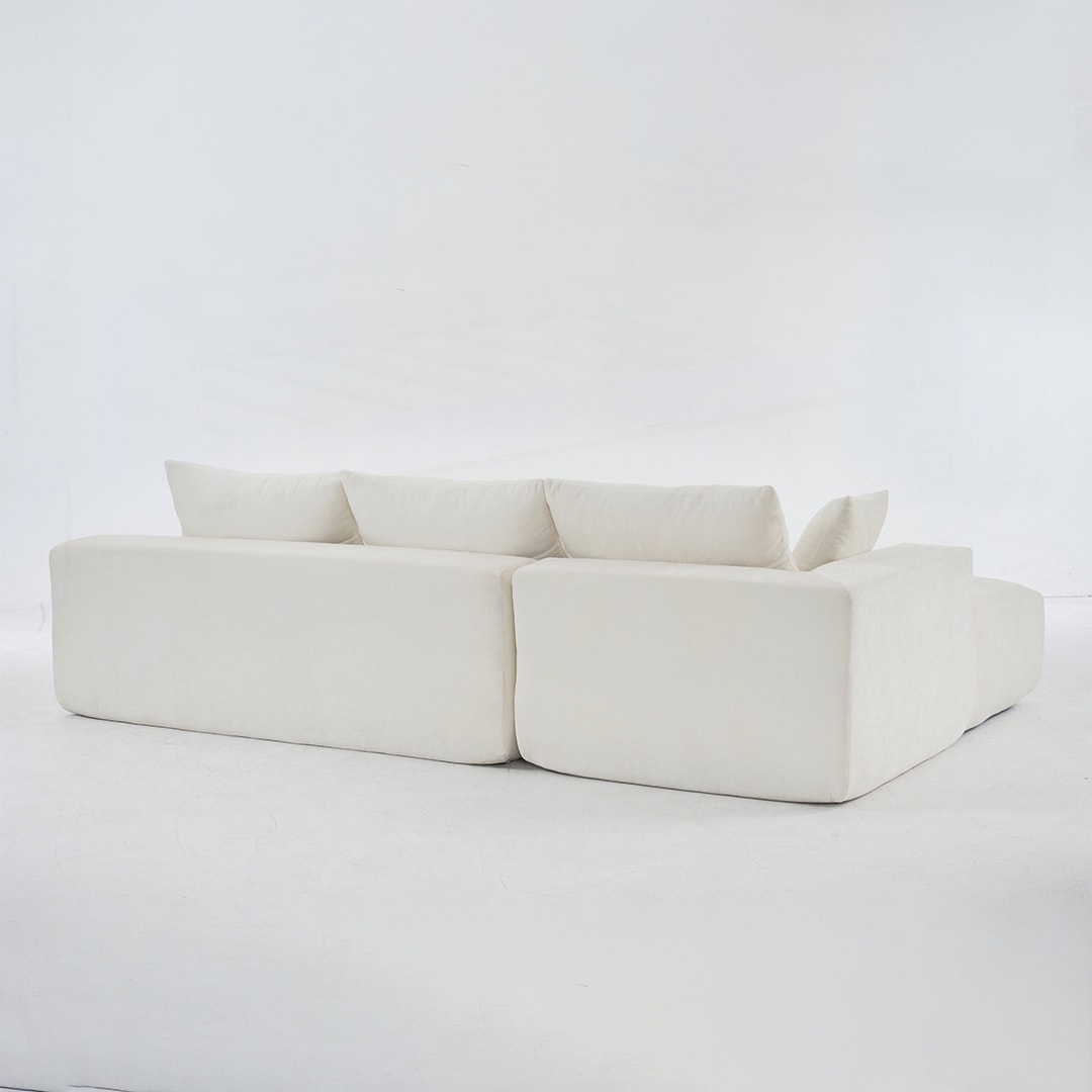 Divano modulare extra profondo 108X68 ​​pollici